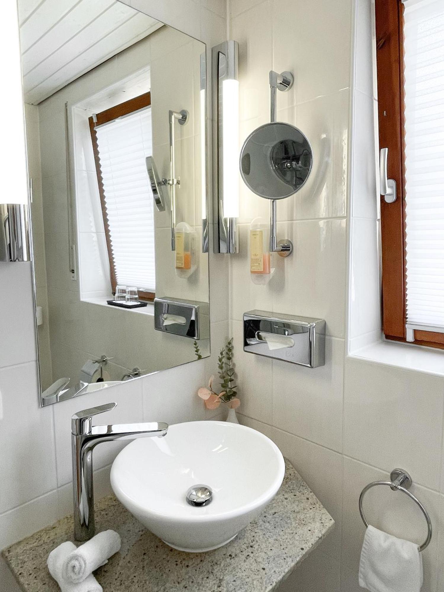 Haus Rose Bed & Breakfast Allensbach Bagian luar foto